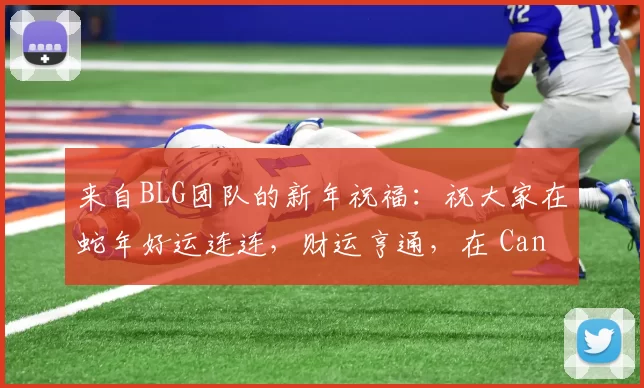 来自BLG团队的新年祝福：祝大家在蛇年好运连连，财运亨通，在 Canyon 中取得连续胜利！
